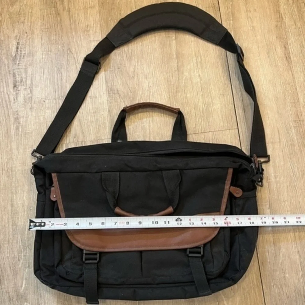 Black Laptop Tote Carry Bag